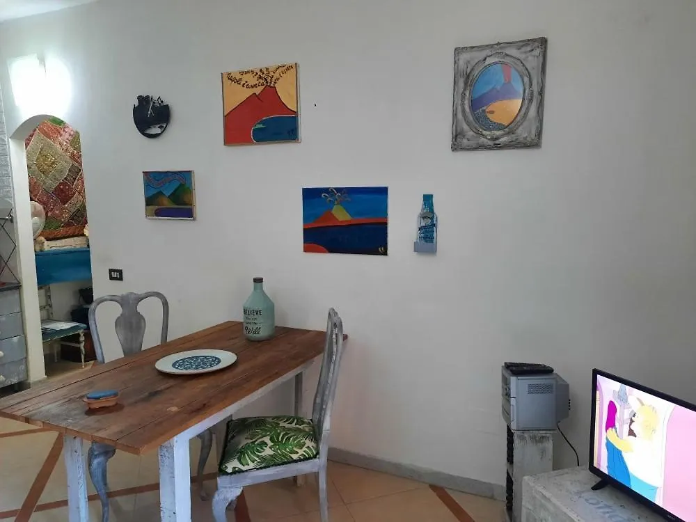 Apartmán La Casa Nella Roccia Neapol 0*,  Itálie